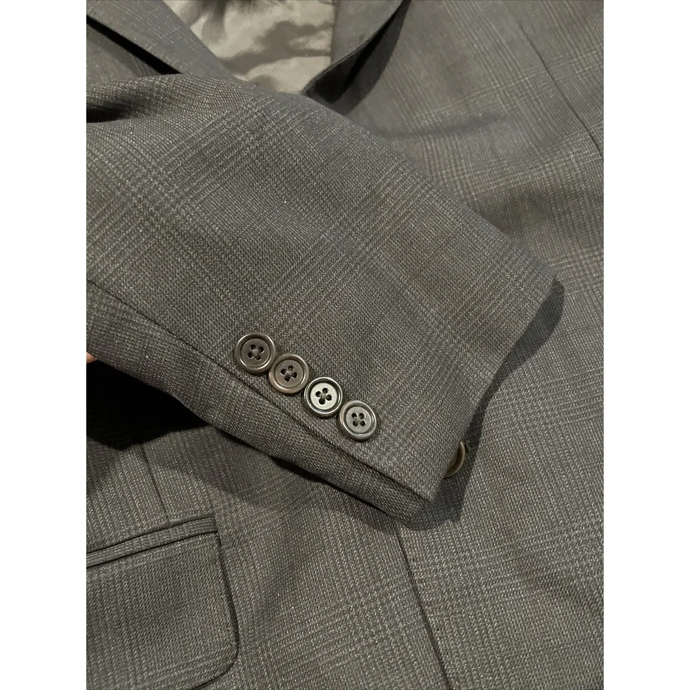ermenegildo zegna Traveller blazer Brown Australian Wool Size 40R Made In Italy